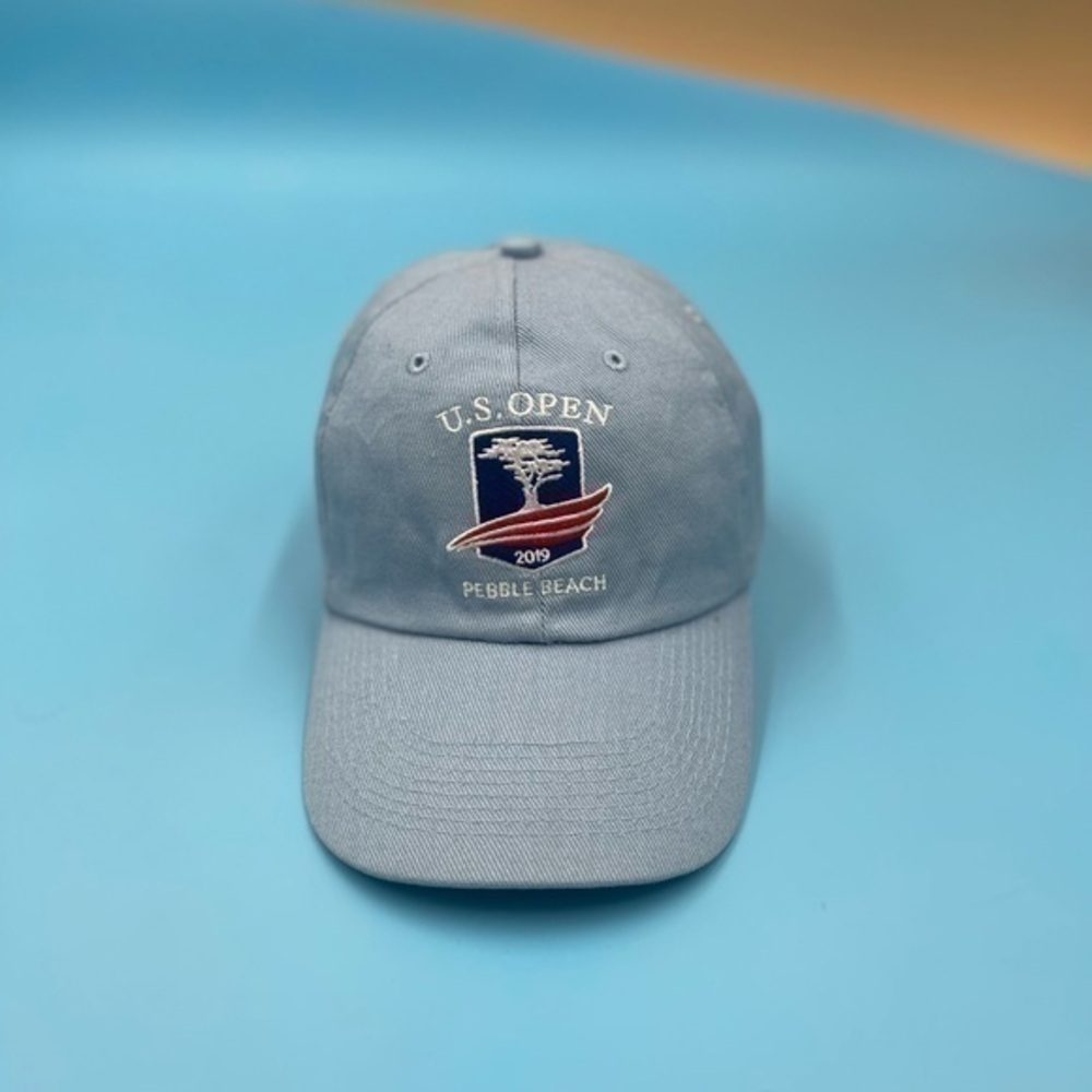 LIKE NEW! GOLF US OPEN 2019 Pebble Beach USGA Embroidered Hat